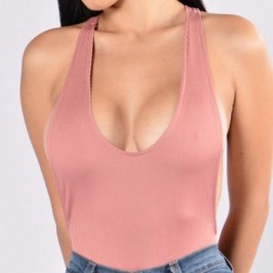 Blush bodysuit